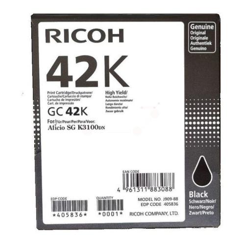 Ricoh cartouche d'impression noir (405836 / GC42K)