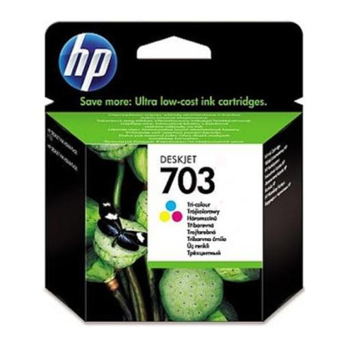 HP cartouche d'impression couleur (CD888AE / 703)