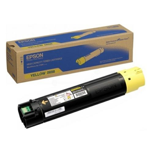 Epson toner jaune (C13S050656 / 0656) (grande capacité)