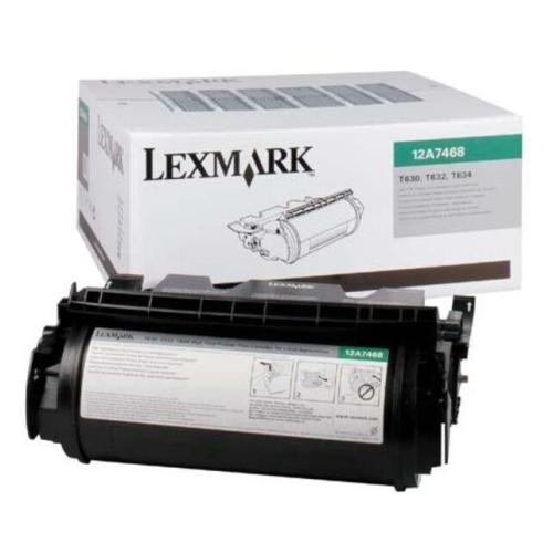 Lexmark toner noir (12A7632 / 012A7632) (Retour)