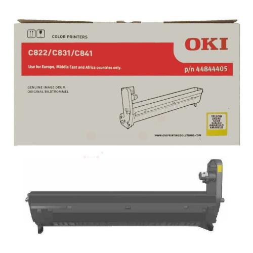 Oki kit tambour imprimante jaune (44844405)