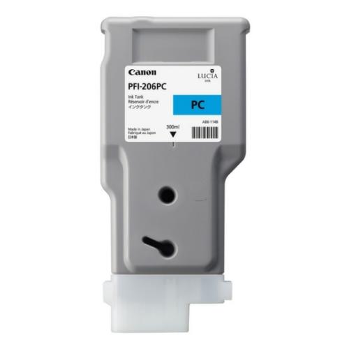 Canon cartouche d'impression photo cyan (5307B001 / PFI206PC)