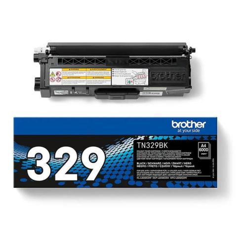 Brother toner noir (TN329BK) (grande capacité)