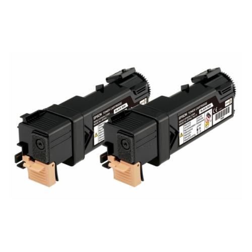 Epson toner noir (C13S050631 / 0630) (Double Pack)