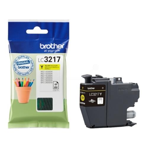 Brother cartouche d'impression jaune (LC3217Y)