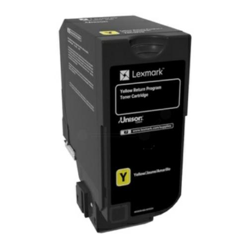 Lexmark toner jaune (74C0H40 / 074C0H40)