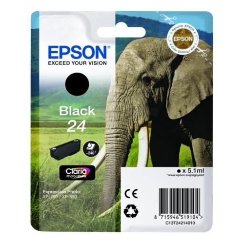 Epson cartouche d'impression noir (C13T24214012 / 24)