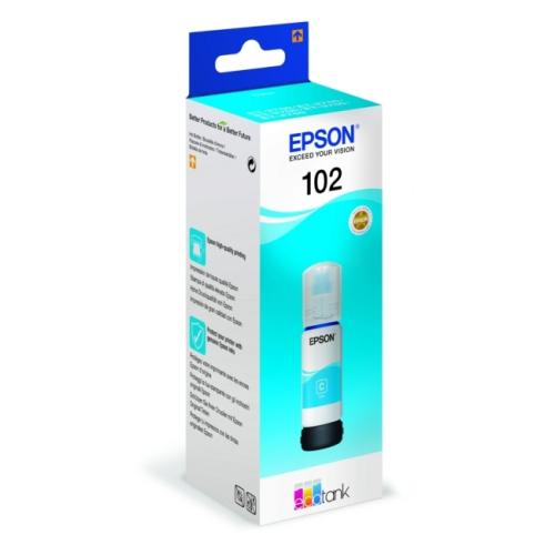 Epson cartouche d'impression cyan (C13T03R240 / 102)