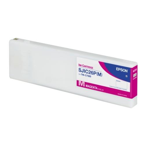 Epson cartouche d'impression magenta (C33S020620 / SJIC26PM)