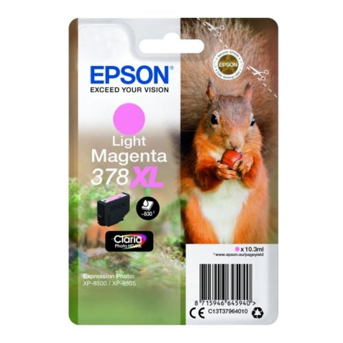 Epson cartouche d'impression photo magenta (C13T37964010 / 378XL) (grande capacité)