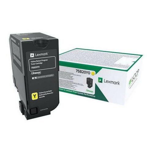 Lexmark toner jaune (75B20Y0 / 075B20Y0) (Retour)
