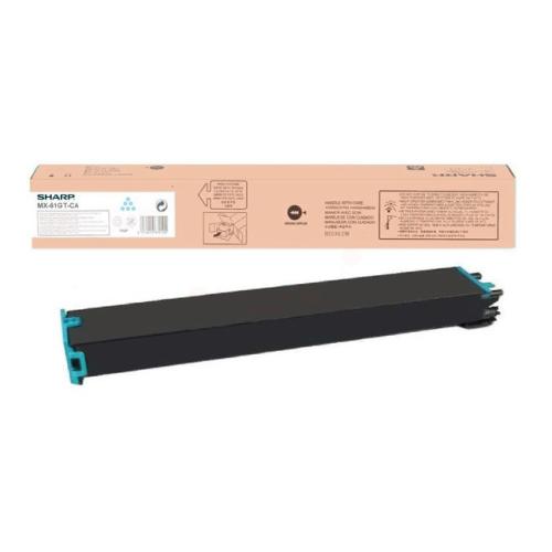 Sharp toner cyan (MX61GTCA) (grande capacité)