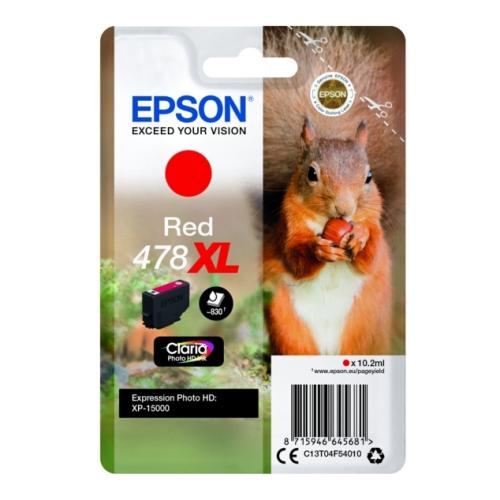 Epson cartouche d'impression rouge (C13T04F54010 / 478XL) (grande capacité)