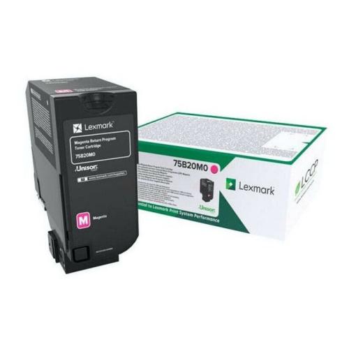 Lexmark toner magenta (75B20M0 / 075B20M0) (Retour)