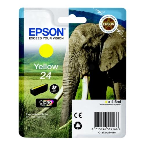 Epson cartouche d'impression jaune (C13T24244012 / 24)