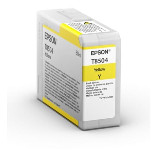 Epson cartouche d'impression jaune (C13T850400 / T8504)