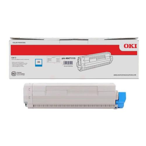 Oki toner cyan (46471115)