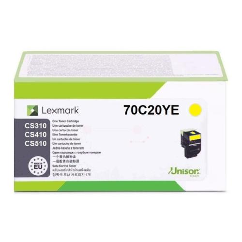 Lexmark toner jaune (70C20YE / 702Y)