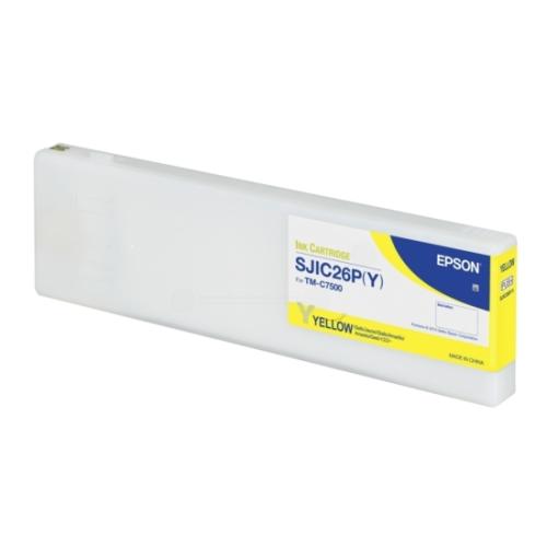 Epson cartouche d'impression jaune (C33S020621 / SJIC26PY)
