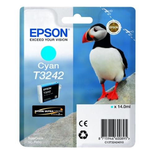 Epson cartouche d'impression cyan (C13T32424010 / T3242)