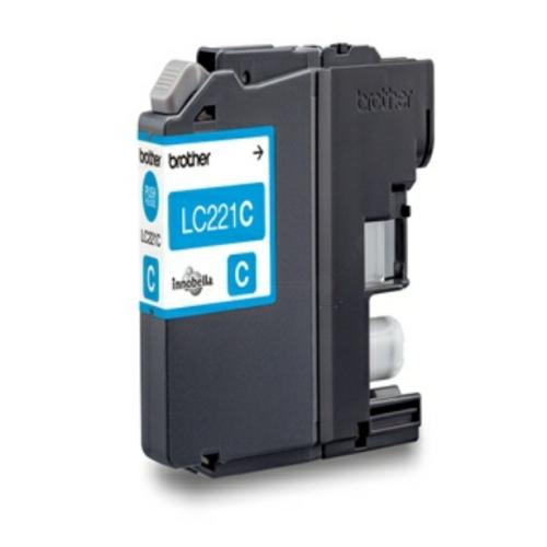 Brother cartouche d'impression cyan (LC221C)
