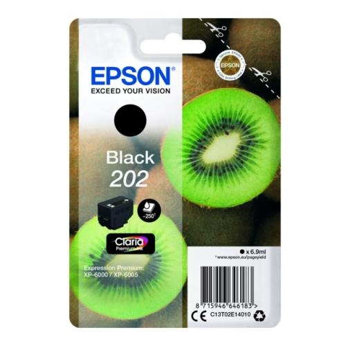 Epson cartouche d'impression noir (C13T02E14010 / 202)