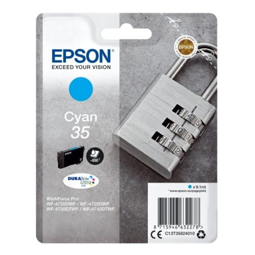 Epson cartouche d'impression cyan (C13T35824010 / 35)