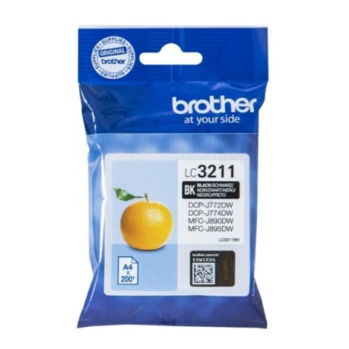 Brother cartouche d'impression noir (LC3211BK)