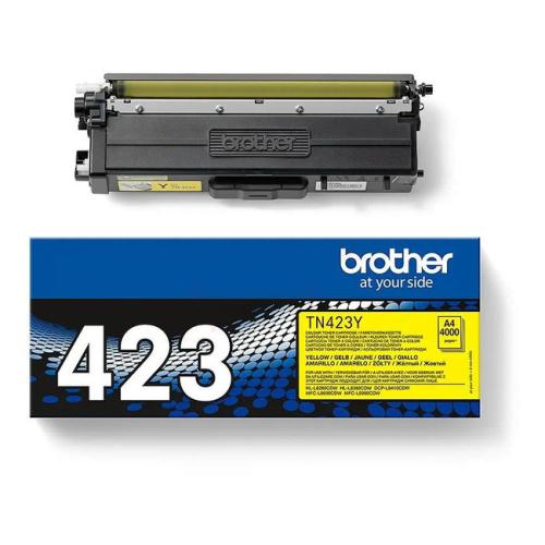 Brother toner jaune (TN423Y) (grande capacité)