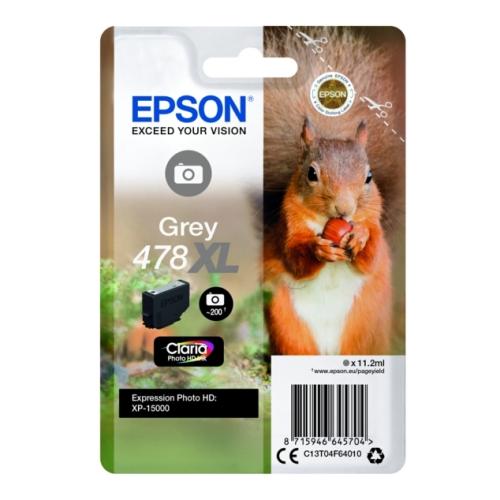 Epson cartouche d'impression gris (C13T04F64010 / 478XL) (grande capacité)