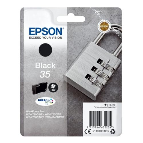 Epson cartouche d'impression noir (C13T35814010 / 35)