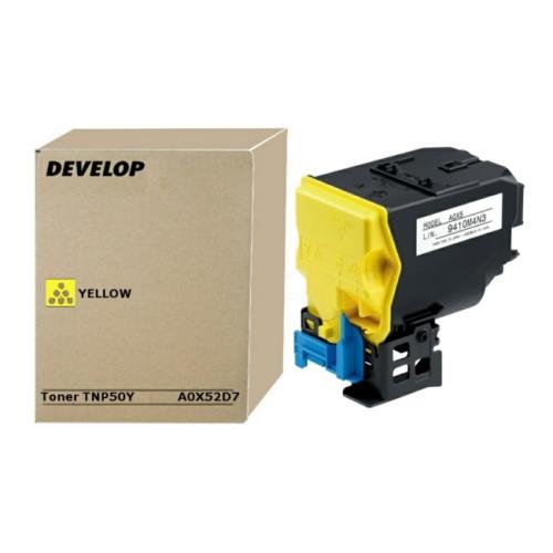 Develop toner jaune (A0X52D7 / TNP50Y)