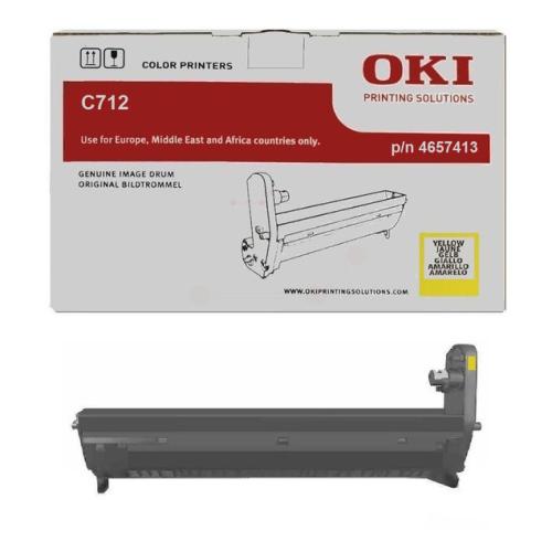 Oki kit tambour imprimante jaune (46507413)