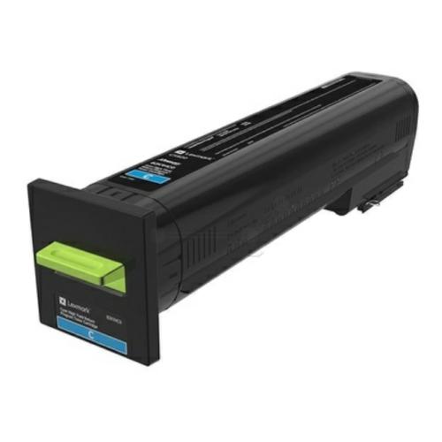 Lexmark toner cyan (82K2HC0 / 082K2HC0) (Retour, grande capacité)
