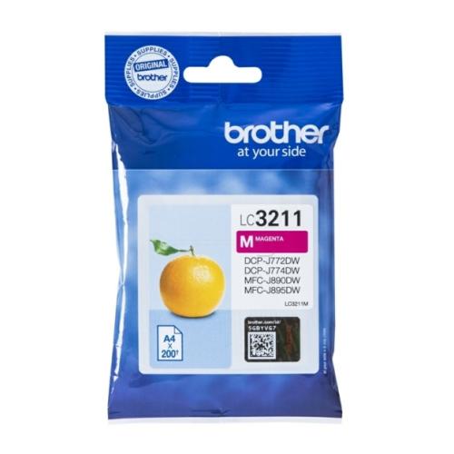 Brother cartouche d'impression magenta (LC3211M)