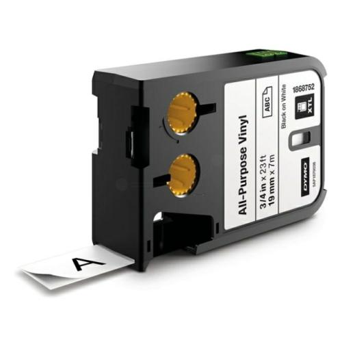 Dymo étiquettes noir sur blanc (1868752), 19mm
