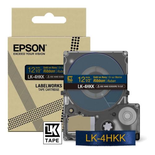 Epson ruban blue/doré (C53S654002 / LK4HKK)
