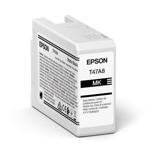Epson cartouche d'impression noir mat (C13T47A80N / T47A8)
