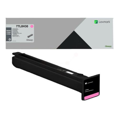 Lexmark toner magenta (77L0H30 / 077L0H30) (grande capacité)