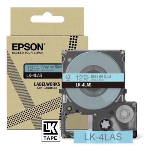 Epson étiquettes gray/blue (C53S672106 / LK4LAS)