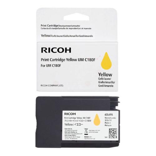 Ricoh cartouche d'impression jaune (408520)