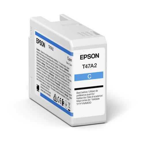 Epson cartouche d'impression cyan (C13T47A200 / T47A2)
