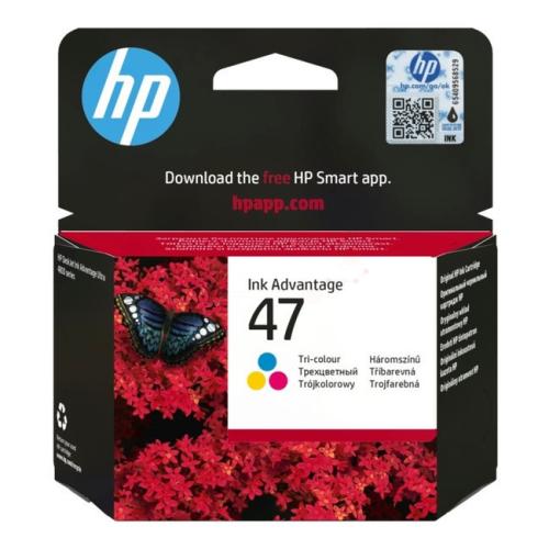 HP cartouche d'impression couleur (6ZD61AE / 47)