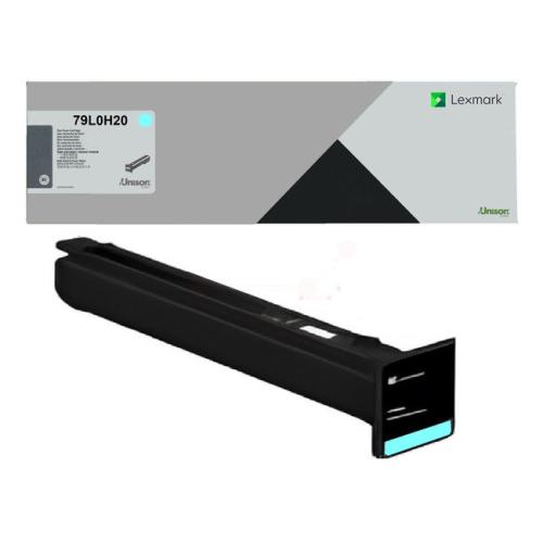 Lexmark toner cyan (79L0H20 / 079L0H20) (grande capacité)