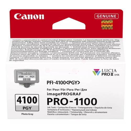 Canon cartouche d'impression gris clair (6784C001 / PFI4100PGY)