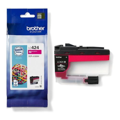 Brother cartouche d'impression magenta (LC424M)