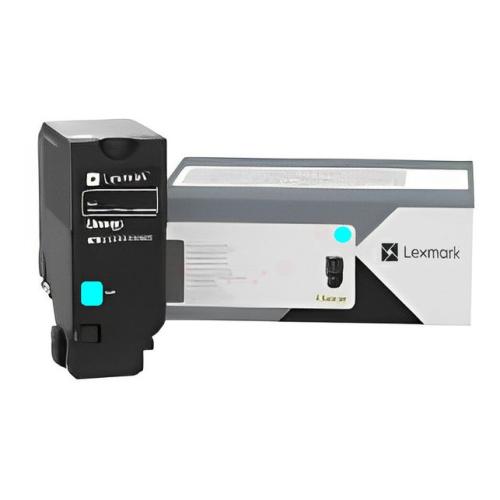 Lexmark toner cyan (81C0X20 / 081C0X20) (grande capacité)