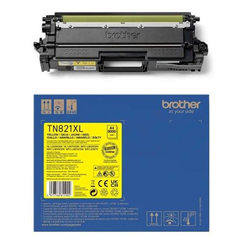 Brother toner jaune (TN821XLY)