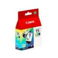 Canon cartouche d'impression couleur (8191A002 / BCI15C) (Double Pack)