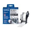 Brother étiquettes blanc (DK22211), 29mm